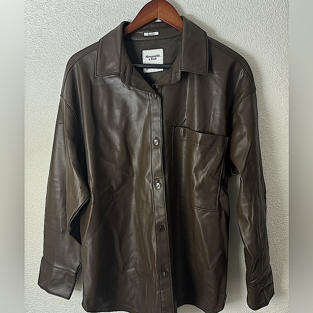 Flux Leather shirt